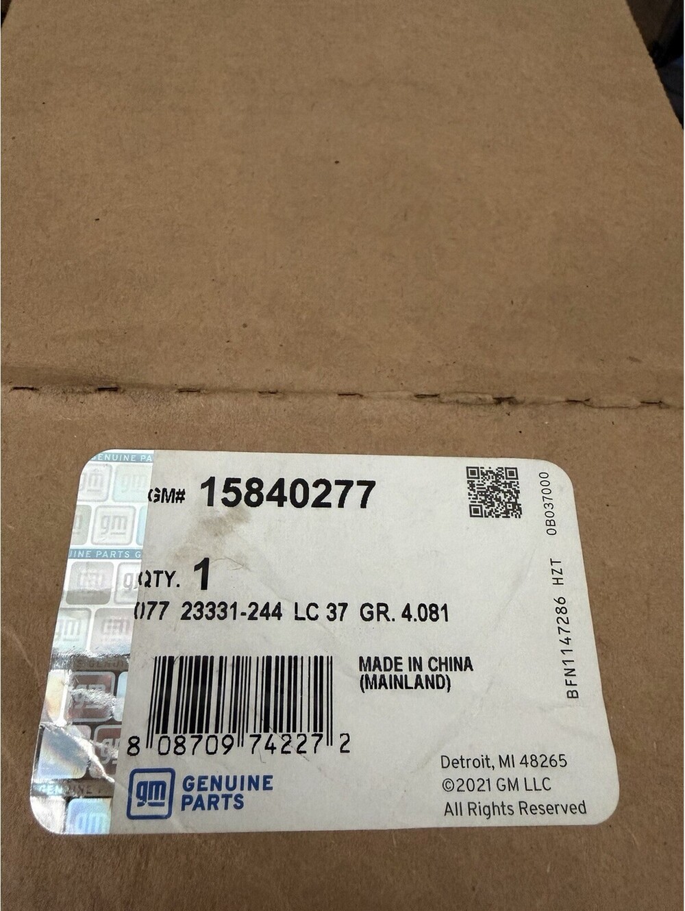 OEM GM 15840277 Transmission Mount
